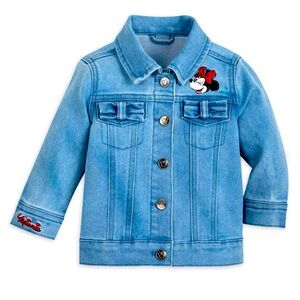 Disney Baby Girls Minnie Mouse Denim Jacket Blue size 18-24 months